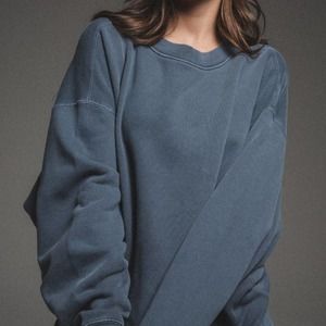 Elwoods Oversized Core Crewneck Vintage Navy